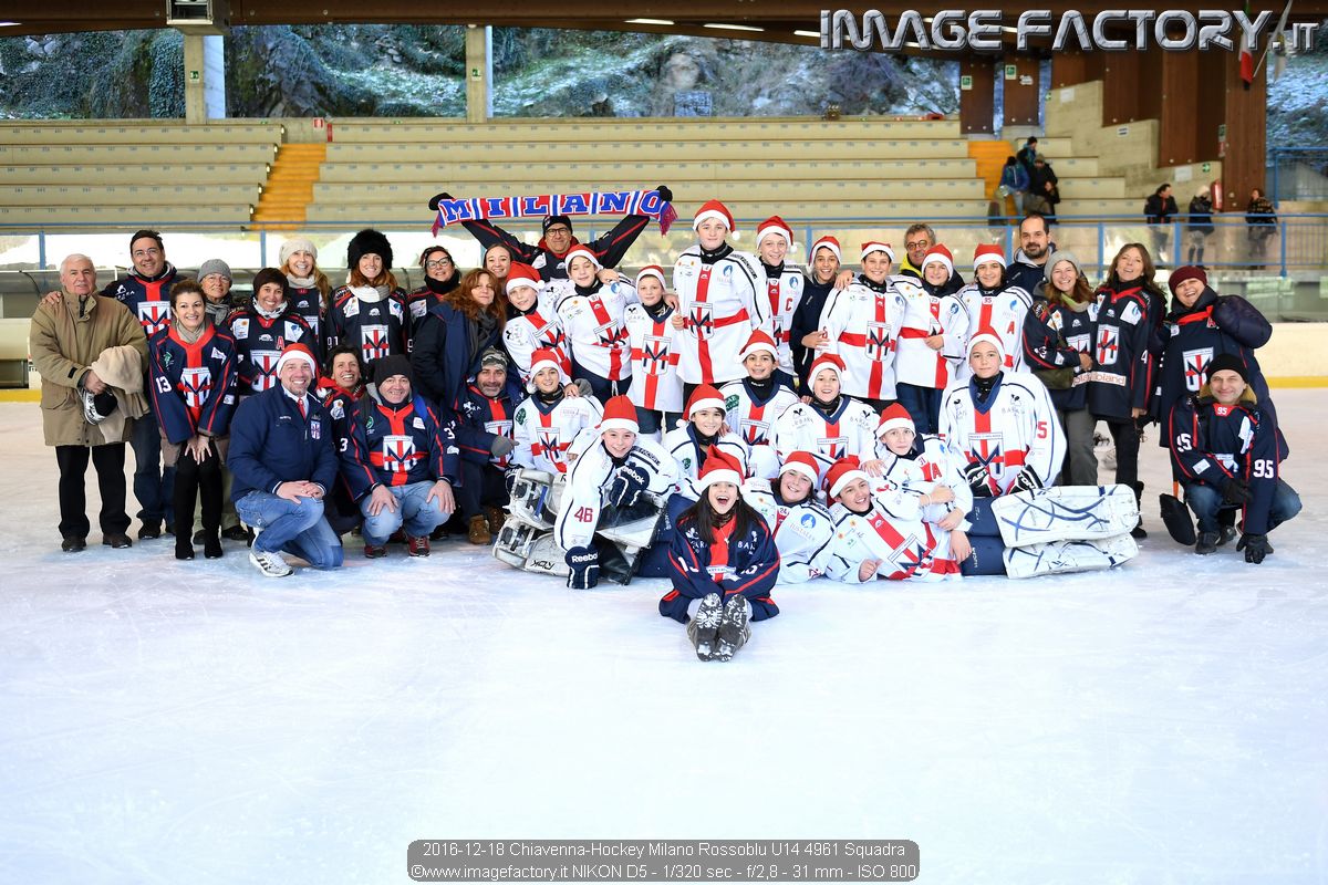 2016-12-18 Chiavenna-Hockey Milano Rossoblu U14 4961 Squadra